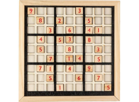 Holz-Sudoku-Spiel Christa