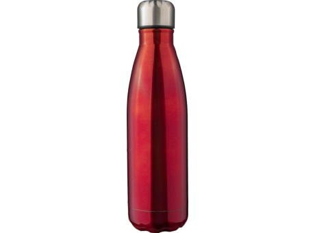 Doppelwandige Edelstahlflasche 500 ml Clifford aus recyceltem Stahl