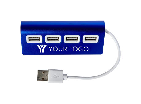 USB-Hub aus Aluminium Leo