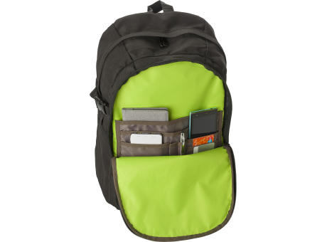 Rucksack aus 600D Polyester mit integriertem RFID Schutz Marley