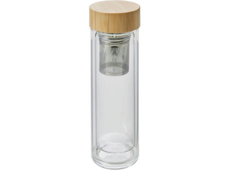 Doppelwandige Glasflasche Vicente