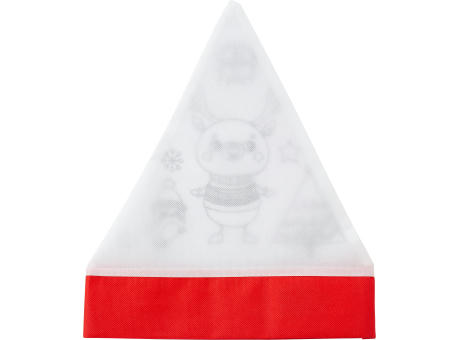 Weihnachtsmütze aus Non-Woven (80 gr/m²) Maryse