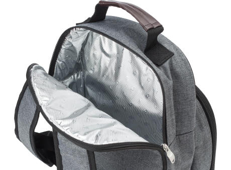 Picknick-Kühlrucksack aus Polycanvas Jolie