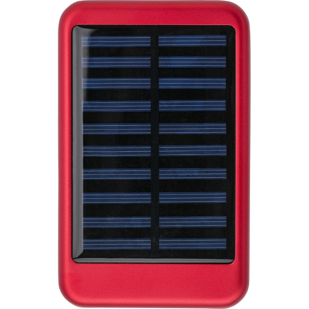 Aluminium Solar Powerbank Drew