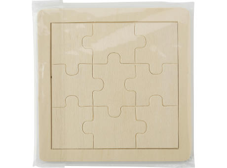 Neunteiliges Puzzle aus Holz Alvaro