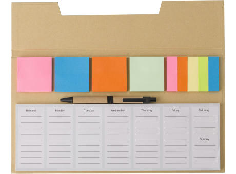 Papier-Memo-Set Lipa