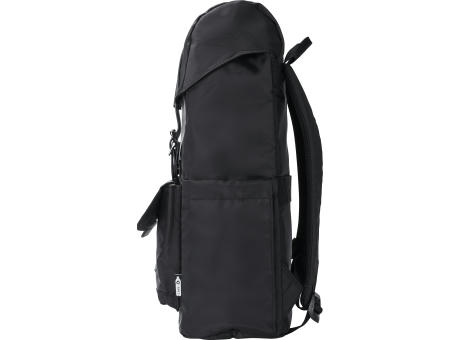 rPET (290T) Polyester Twill Rucksack mit Lasche Marlowe