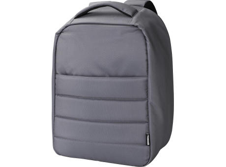 rPET-Polyester (300D) Anti-Diebstahl-Laptop-Rucksack Calliope