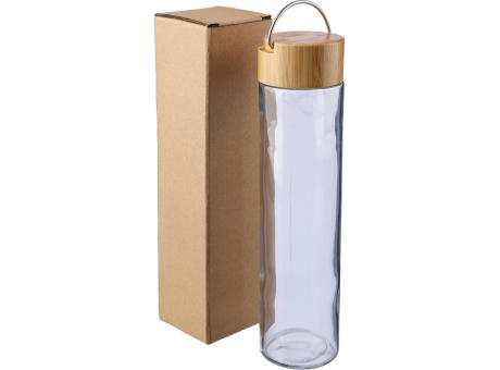 Glas Trinkflasche 500 ml Klarheit