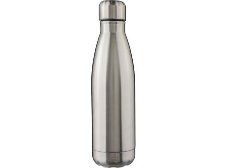 Doppelwandige Edelstahlflasche 500 ml Clifford aus recyceltem Stahl