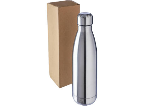 Doppelwandige Edelstahlflasche 500 ml Clifford aus recyceltem Stahl