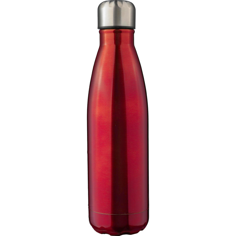 Doppelwandige Edelstahlflasche 500 ml Clifford aus recyceltem Stahl