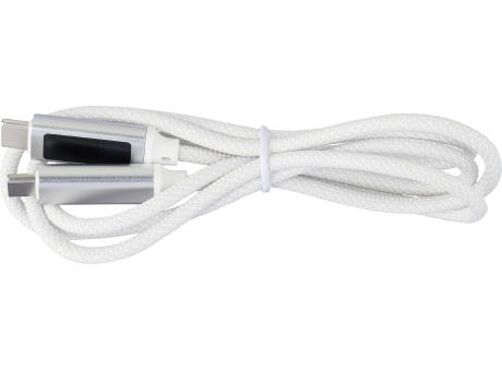 Ladekabel aus Nylongewebe 65W Claudia