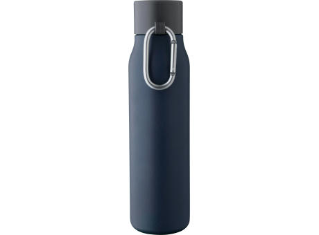 Doppelwandige Trinkflasche aus recyceltem Edelstahl (600 ml) Cassian