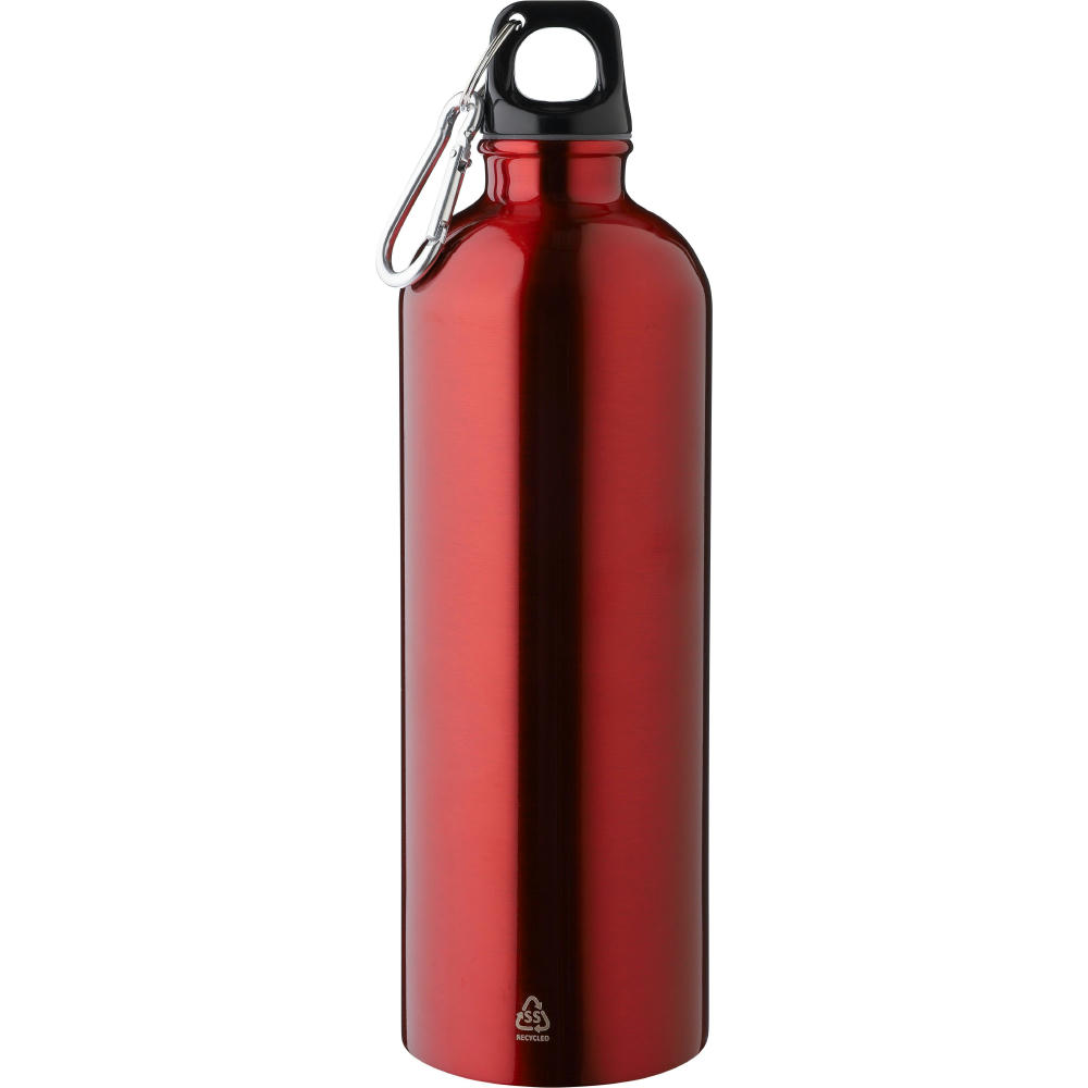 Recycelte einwandige Edelstahlflasche (750 ml) Emeric