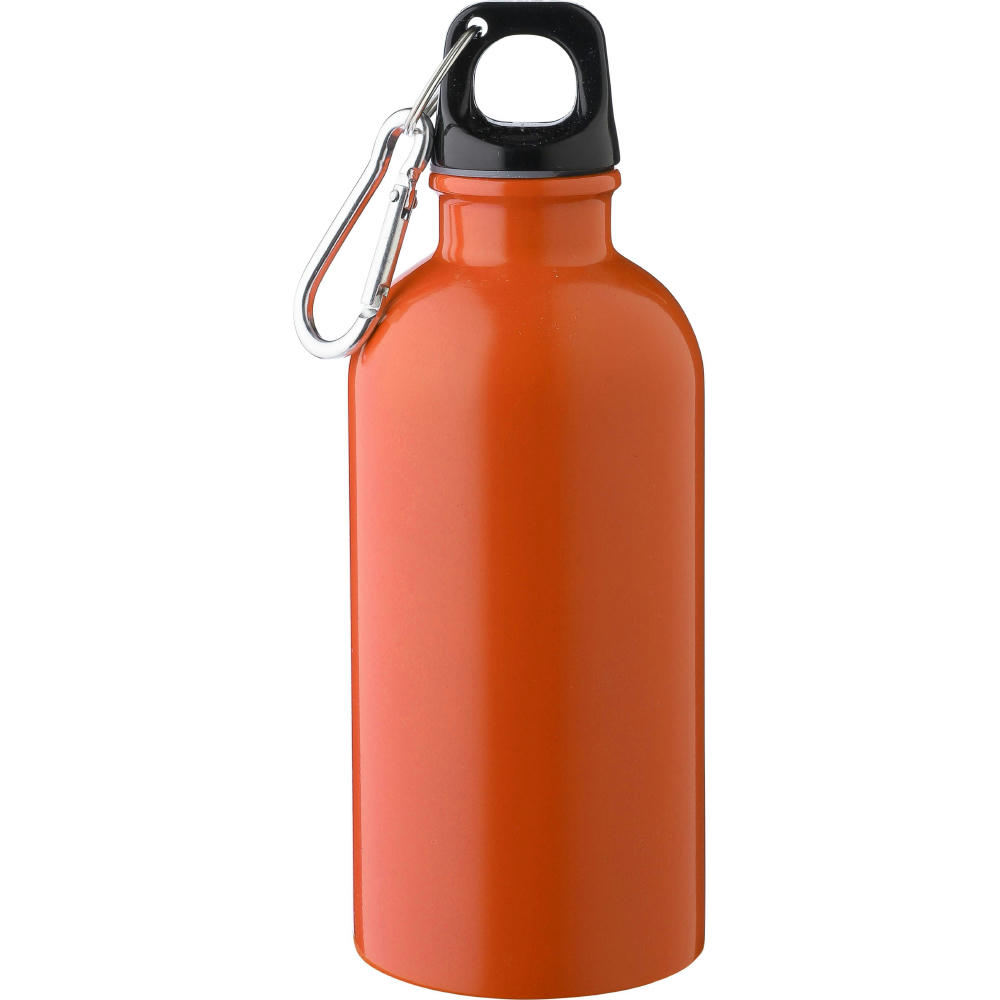 Einwandige Flasche aus recyceltem Edelstahl (400 ml) Sable
