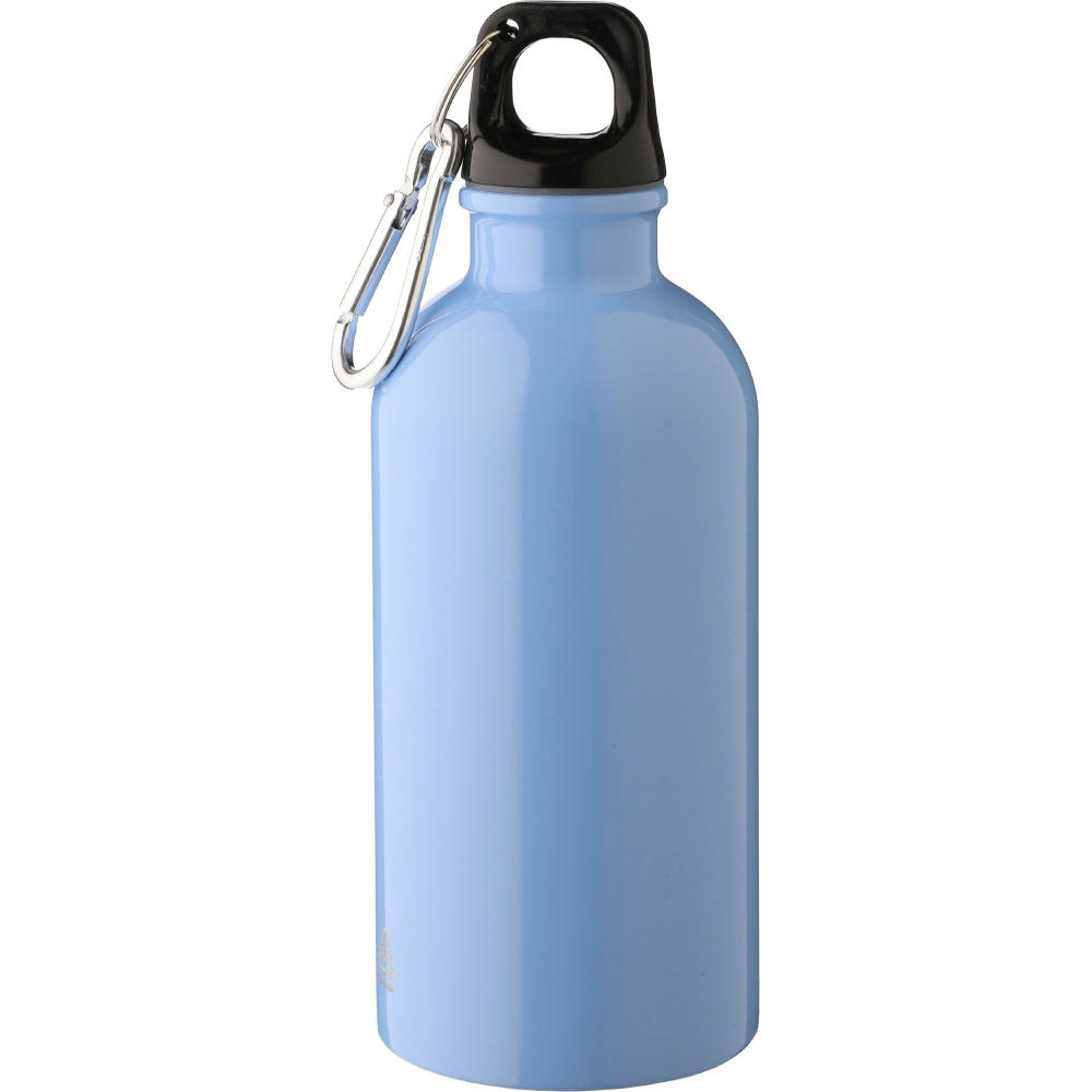 Einwandige Flasche aus recyceltem Edelstahl (400 ml) Sable