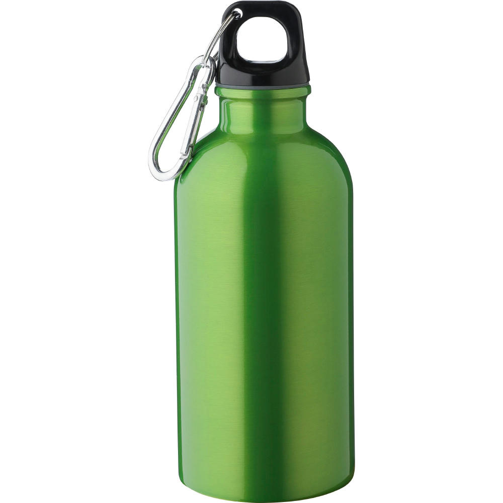 Einwandige Flasche aus recyceltem Edelstahl (400 ml) Sable