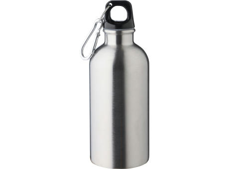 Einwandige Flasche aus recyceltem Edelstahl (400 ml) Sable