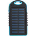 Gummierte ABS Solar-Powerbank Arin