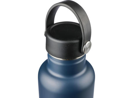 Recycelte doppelwandige Trinkflasche aus Edelstahl (500 ml), Lior