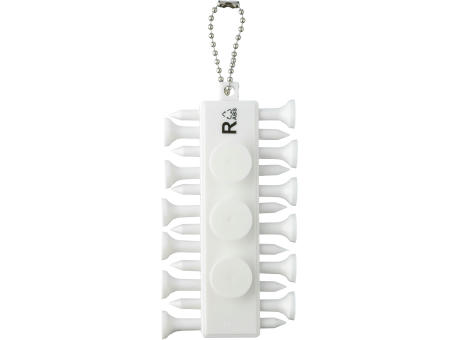 Golftee-Set Aveline aus recyceltem ABS