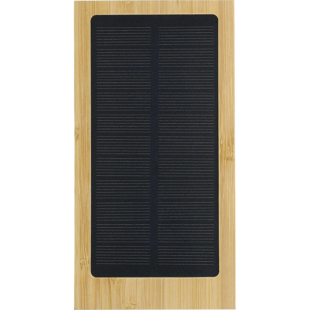 Bambus Solar-Powerbank Elz
