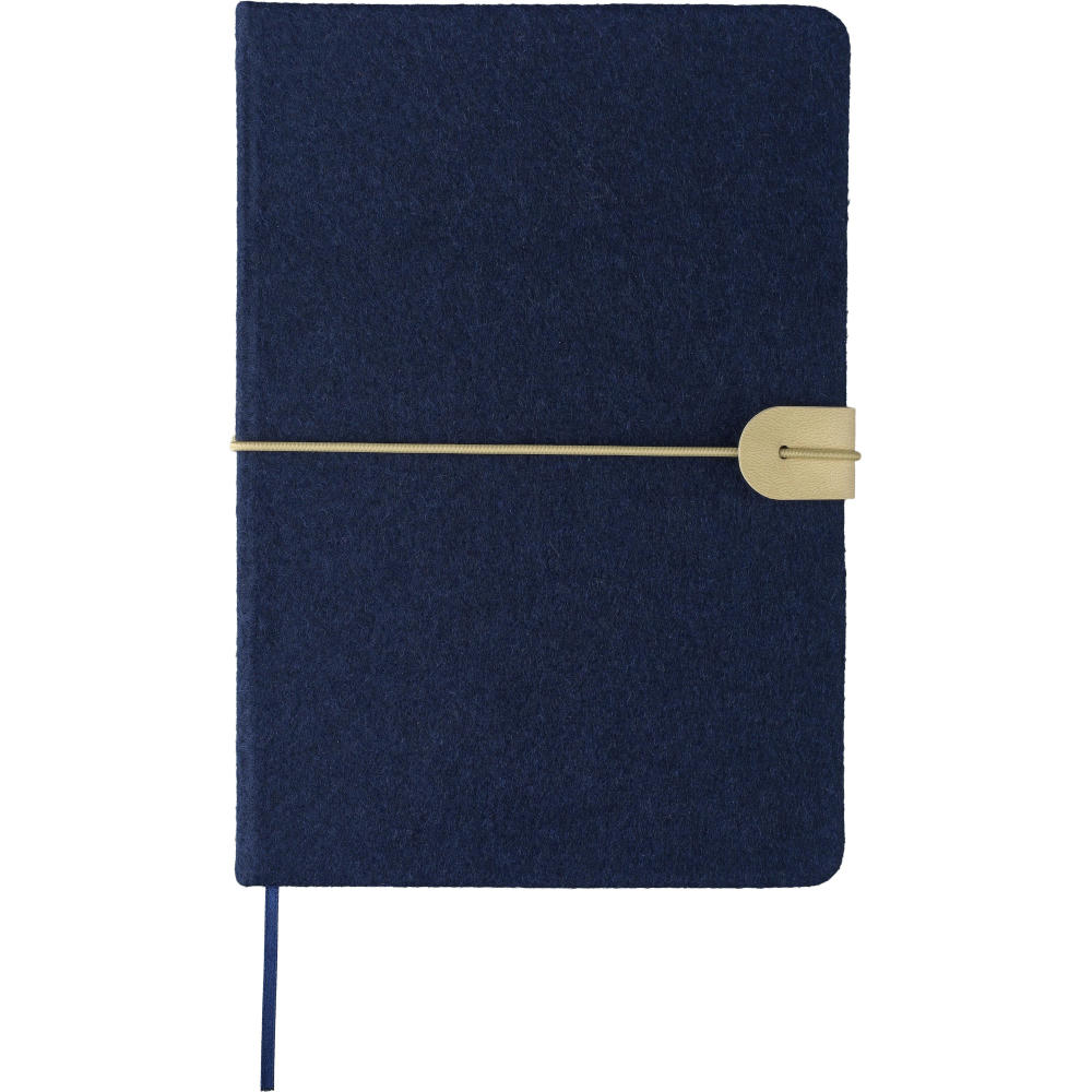 Notizbuch aus recyceltem Filz (A5) Dario
