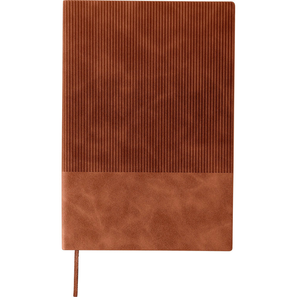 Recyceltes PU-Notizbuch (A5) Elian