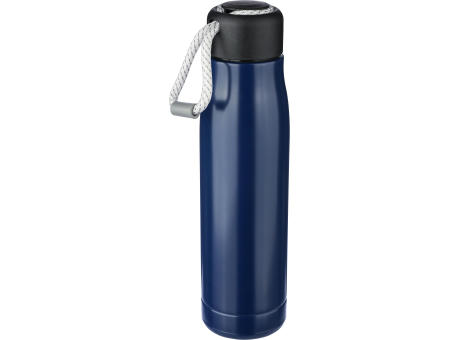 Doppelwandige Trinkflasche aus recyceltem Edelstahl (500 ml) Solene