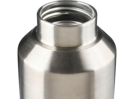 Recycelte doppelwandige Trinkflasche aus Edelstahl (600 ml) Esen