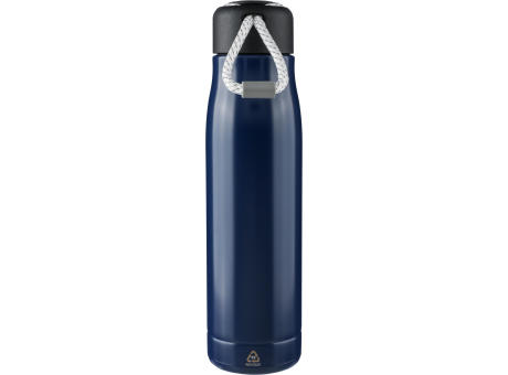 Doppelwandige Trinkflasche aus recyceltem Edelstahl (500 ml) Solene