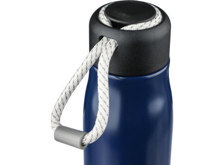 Doppelwandige Trinkflasche aus recyceltem Edelstahl (500 ml) Solene