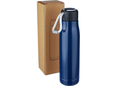 Doppelwandige Trinkflasche aus recyceltem Edelstahl (500 ml) Solene