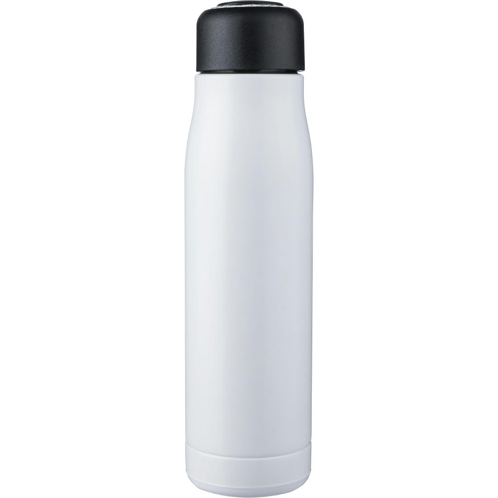 Doppelwandige Trinkflasche aus recyceltem Edelstahl (500 ml) Solene