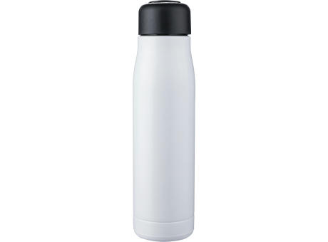 Doppelwandige Trinkflasche aus recyceltem Edelstahl (500 ml) Solene