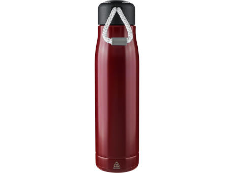 Doppelwandige Trinkflasche aus recyceltem Edelstahl (500 ml) Solene
