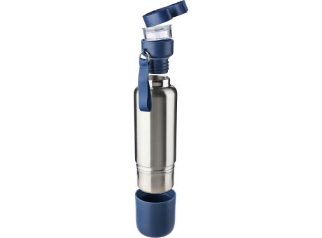 Doppelwandige Edelstahl-Trinkflasche (500 ml) Zev