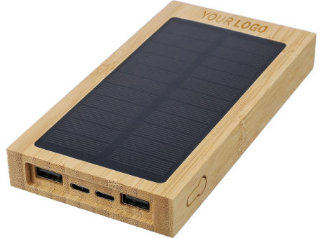 Bambus Solar-Powerbank Elz