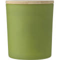 Kerze Josiah | Glas mit Bambusdeckel | Sojawachs | 280 g