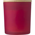 Kerze Josiah | Glas mit Bambusdeckel | Sojawachs | 280 g