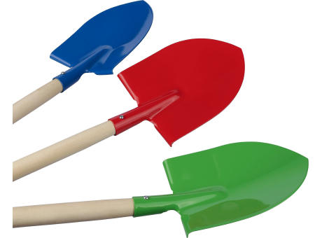 Gartenschaufel aus Holz Ringelblumen