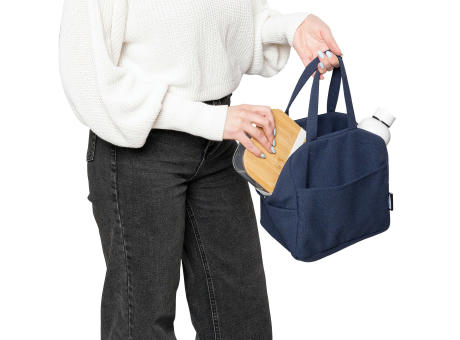 Kühltasche aus recyceltem Poly-Baumwollgewebe (330 g/m2) Elowen