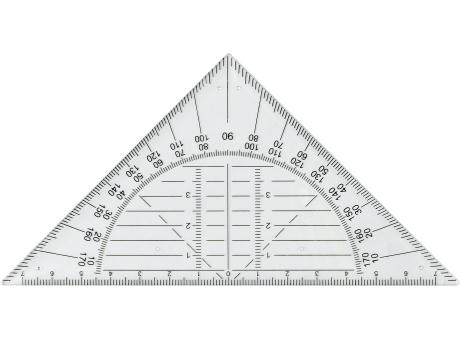 Geodreieck aus Kunststoff Jaden
