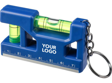 Schlüsselanhänger Wasserwaage Indira aus recyceltem ABS