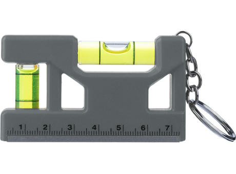 Schlüsselanhänger Wasserwaage Indira aus recyceltem ABS