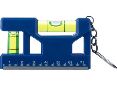 Schlüsselanhänger Wasserwaage Indira aus recyceltem ABS