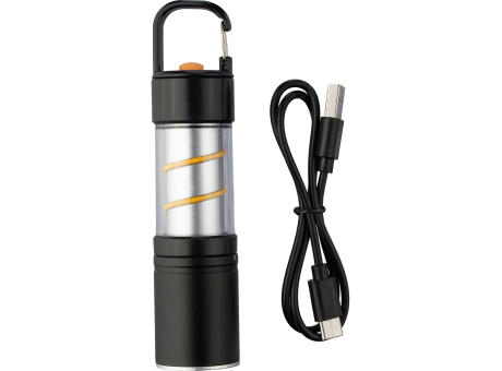 Aluminium COB-Taschenlampe Vela