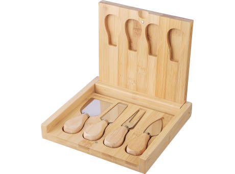 Käsebrett aus Bambus Zea