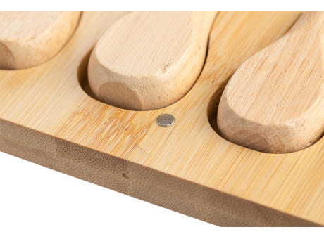 Käsebrett aus Bambus Zea